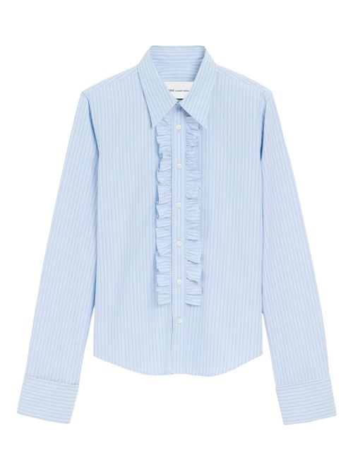 Fitted shirt with jabot AMI PARIS | FSH821CO02194844